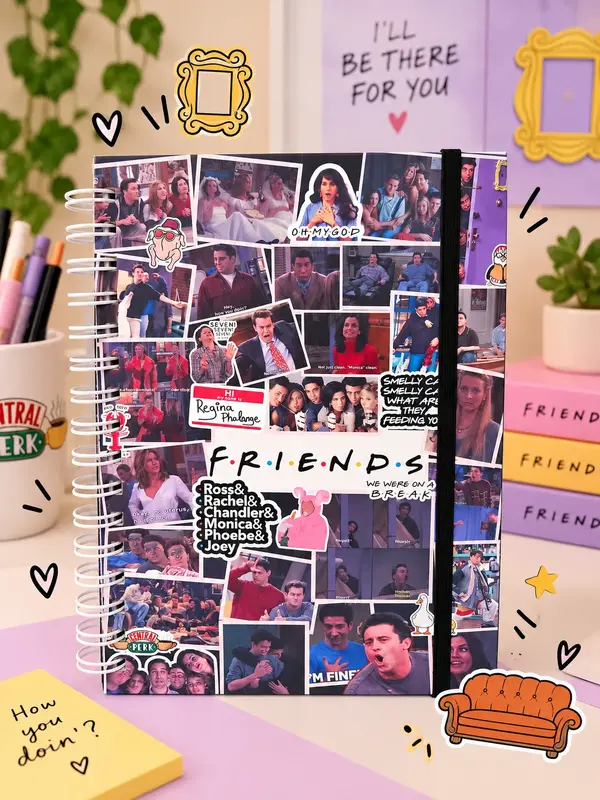 Caderno tema FRIENDS ☕️💜