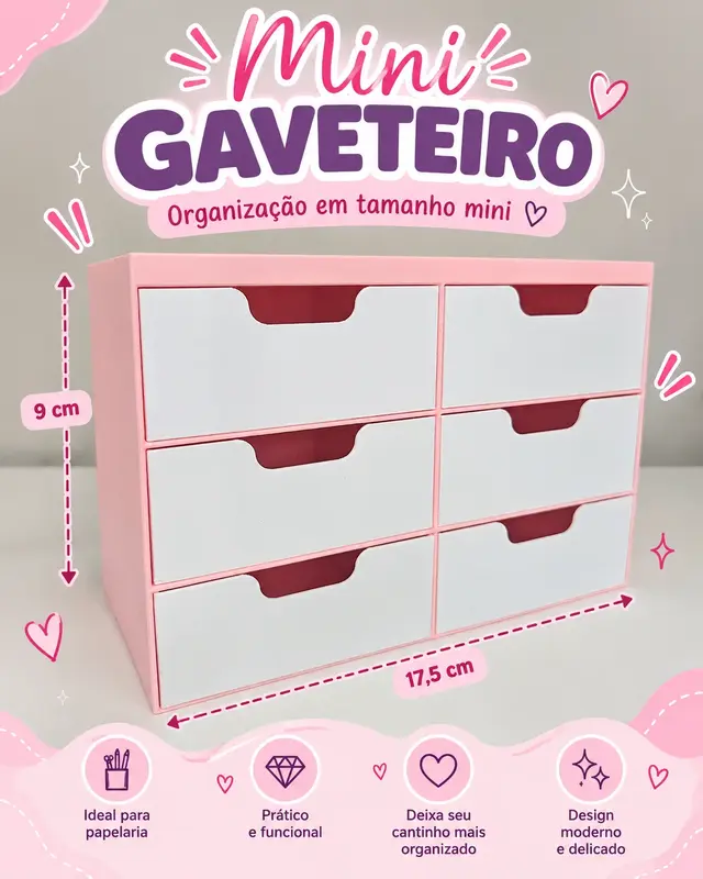 Mini Gaveteiro